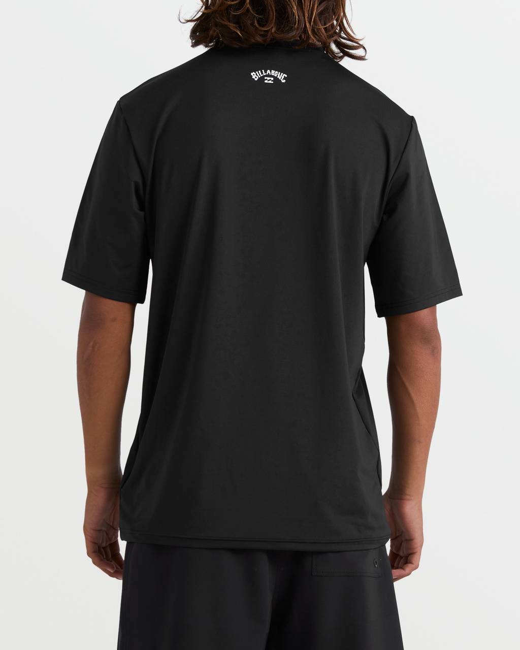 All Day Wave Short Sleeve Rashguard - Black