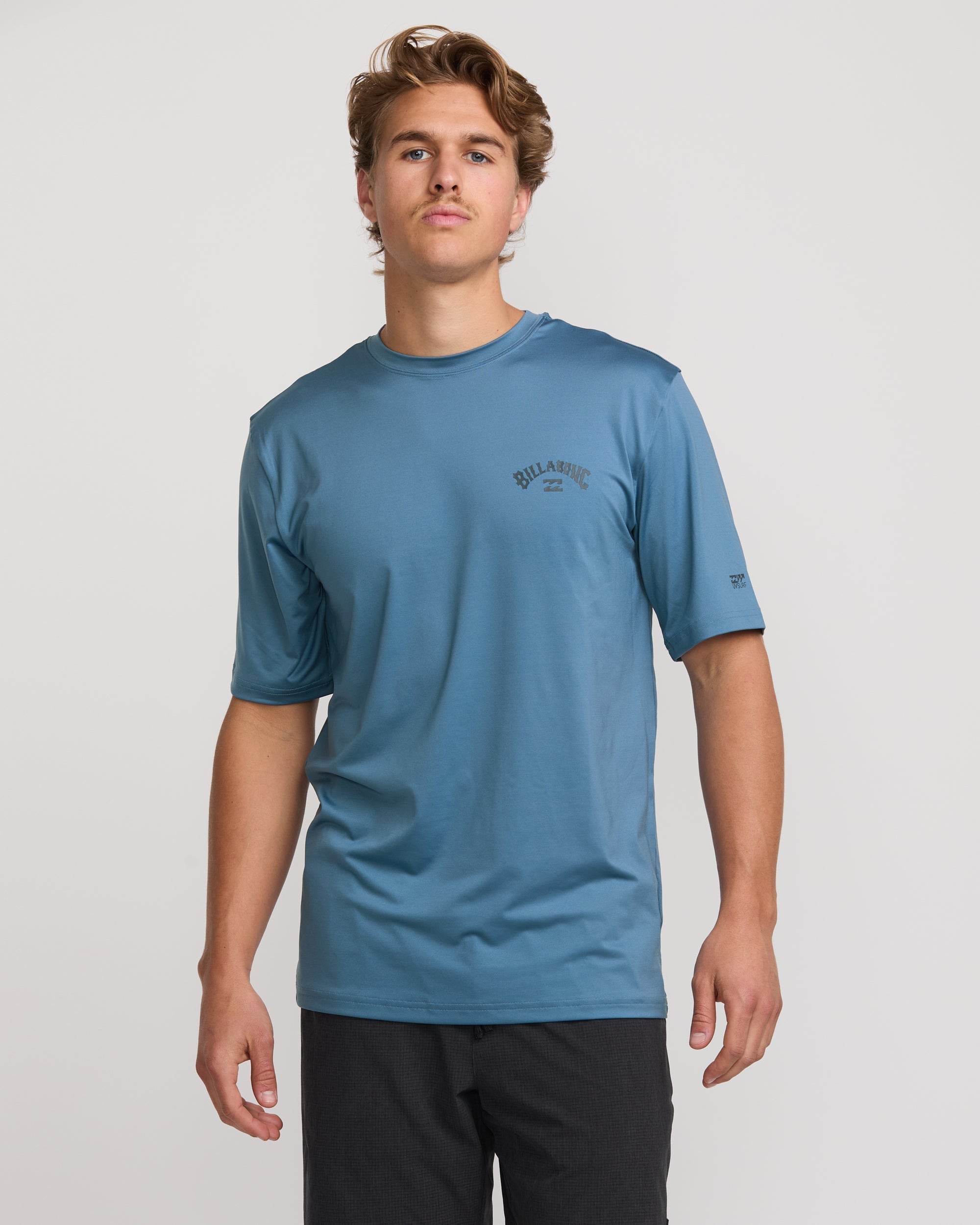 Arch Loose Fit Short Sleeve Surf Tee - Bay Blue