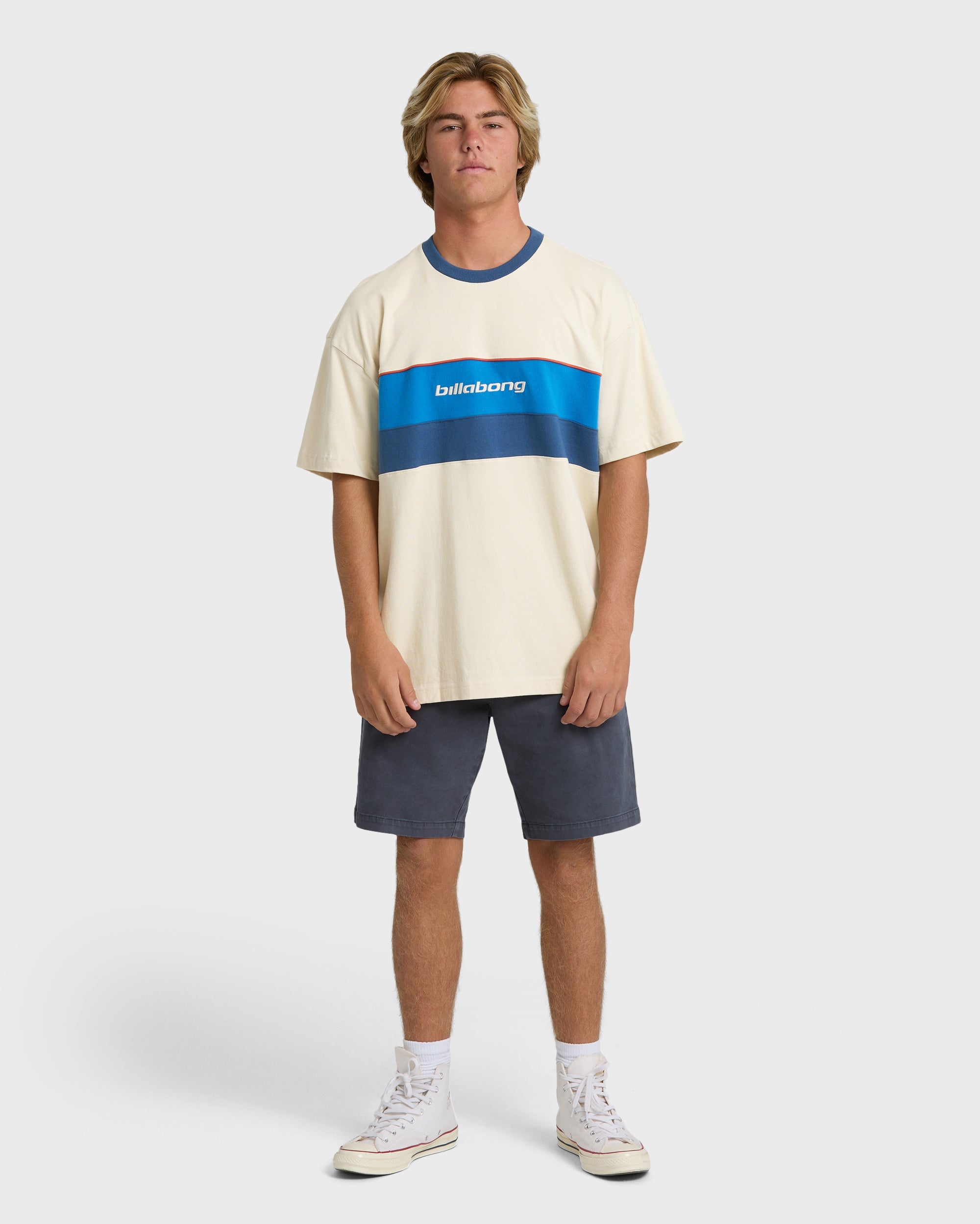 Simulator Crew Short Sleeve T-Shirt - Oatmeal