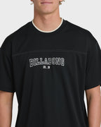 A.I. Mesh Jersey Short Sleeve T-Shirt - Black