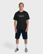 A.I. Mesh Jersey Short Sleeve T-Shirt - Black