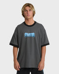 Spec 73 Spin Ringer Short Sleeve T-Shirt - Pewter