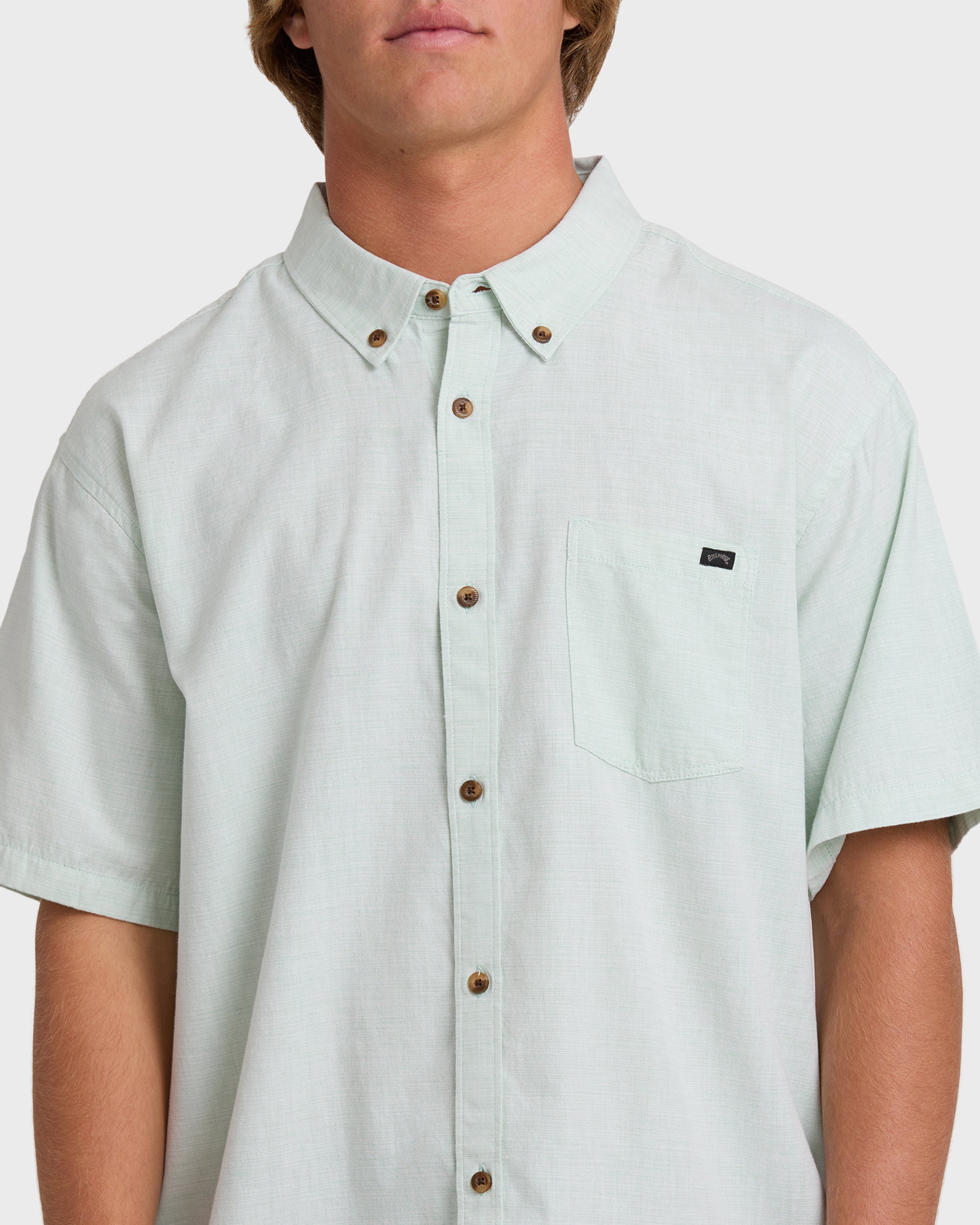 All Day Short Sleeve Shirt - Granite Green