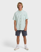 All Day Short Sleeve Shirt - Granite Green