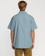 All Day Short Sleeve Shirt - Steel Blue