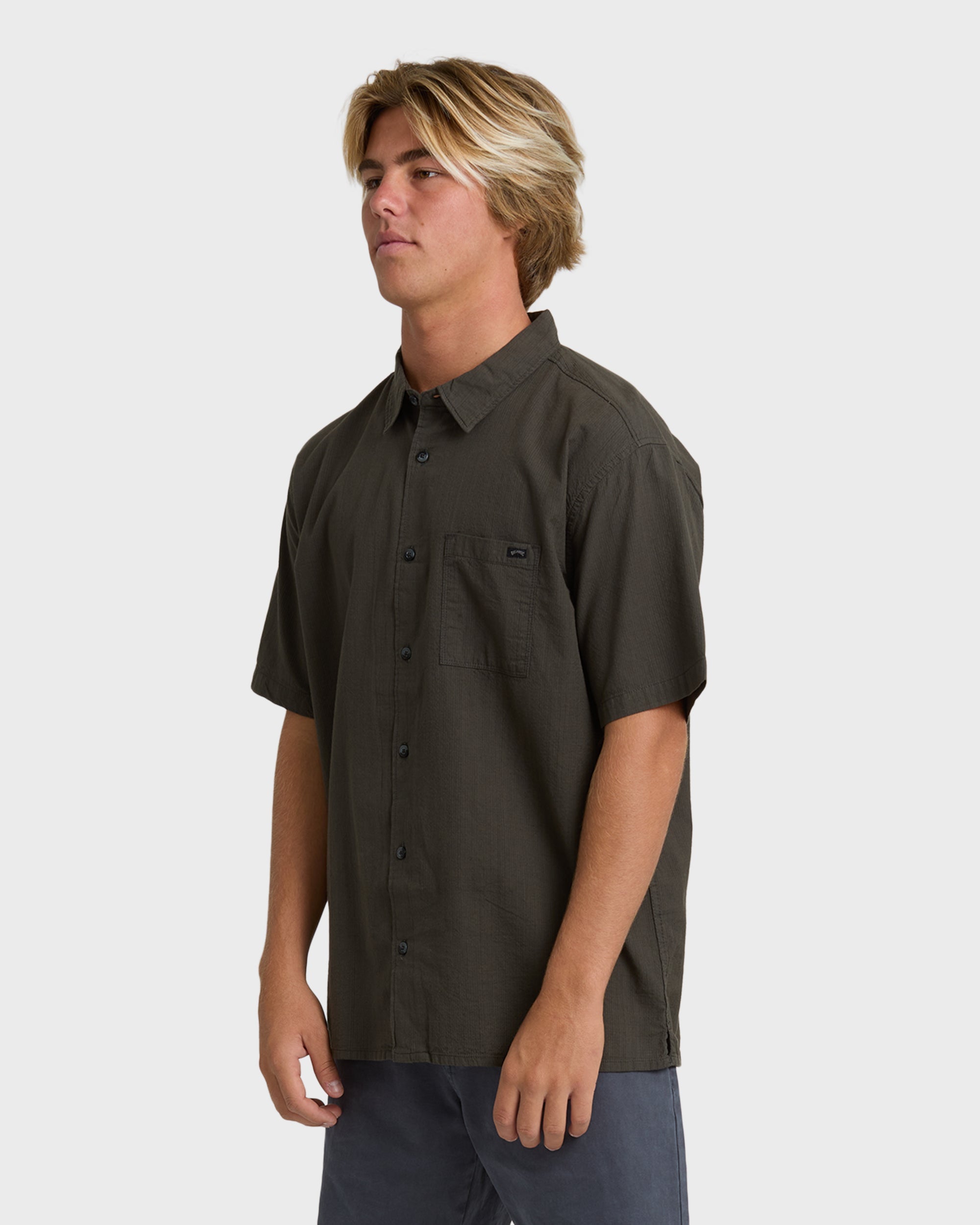 Victoria Short Sleeve Shirt - Graystone