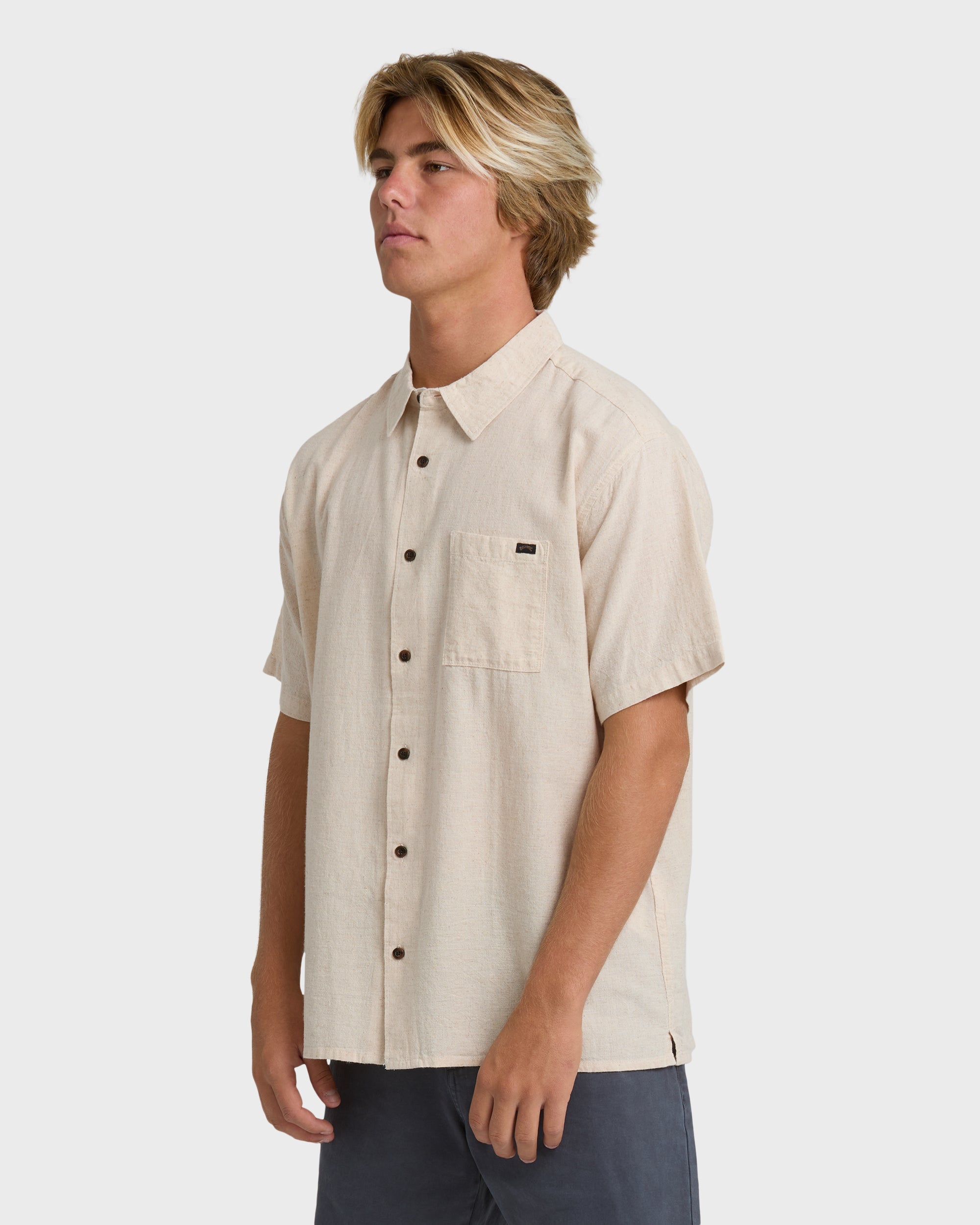 Victoria Short Sleeve Shirt - Off White