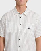 Bad Dog Short Sleeve Woven Shirt - Off White