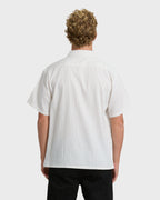 Bad Dog Short Sleeve Woven Shirt - Off White