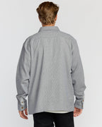 Austin Garage Long Sleeve Shirt - Stone Blue