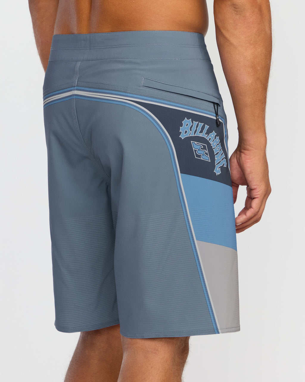 Straddie Airlite 20 Boardshorts - Steel Blue
