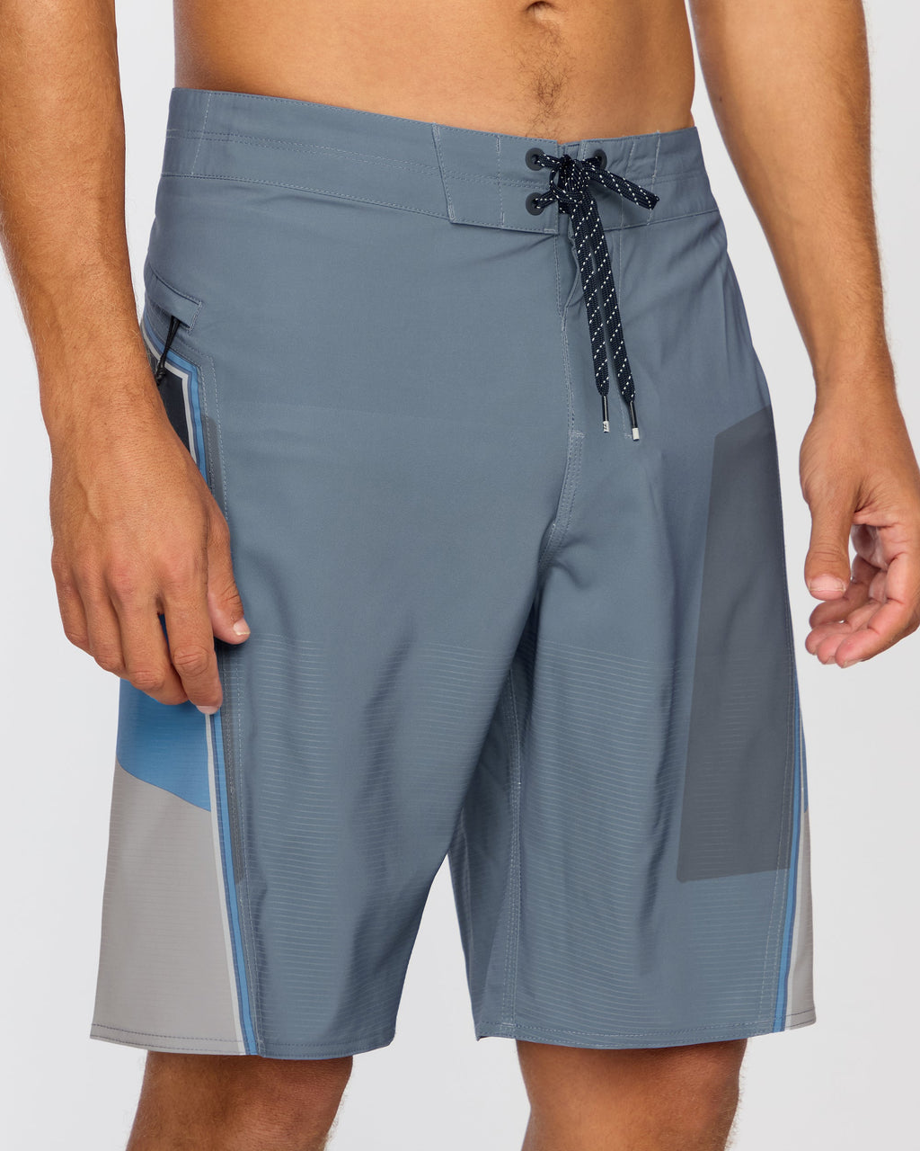 Straddie Airlite 20 Boardshorts - Steel Blue