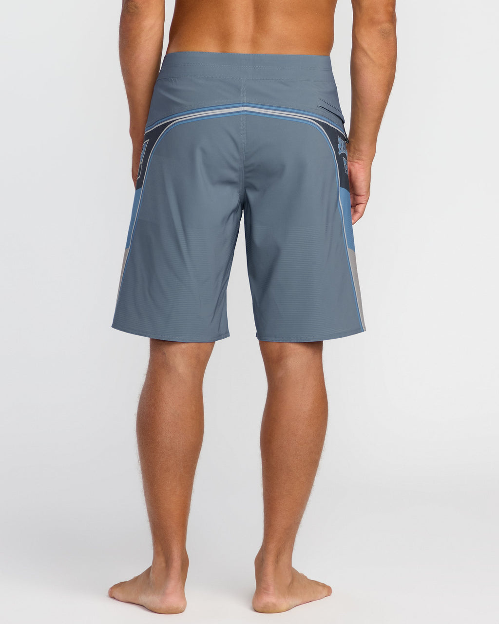 Straddie Airlite 20 Boardshorts - Steel Blue