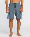 Straddie Airlite 20 Boardshorts - Steel Blue