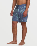 Good Times Pro Performance 18 Boardshorts - Blue Fog