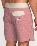 Good Times Pro Performance 18 Boardshorts - Dusty Rose