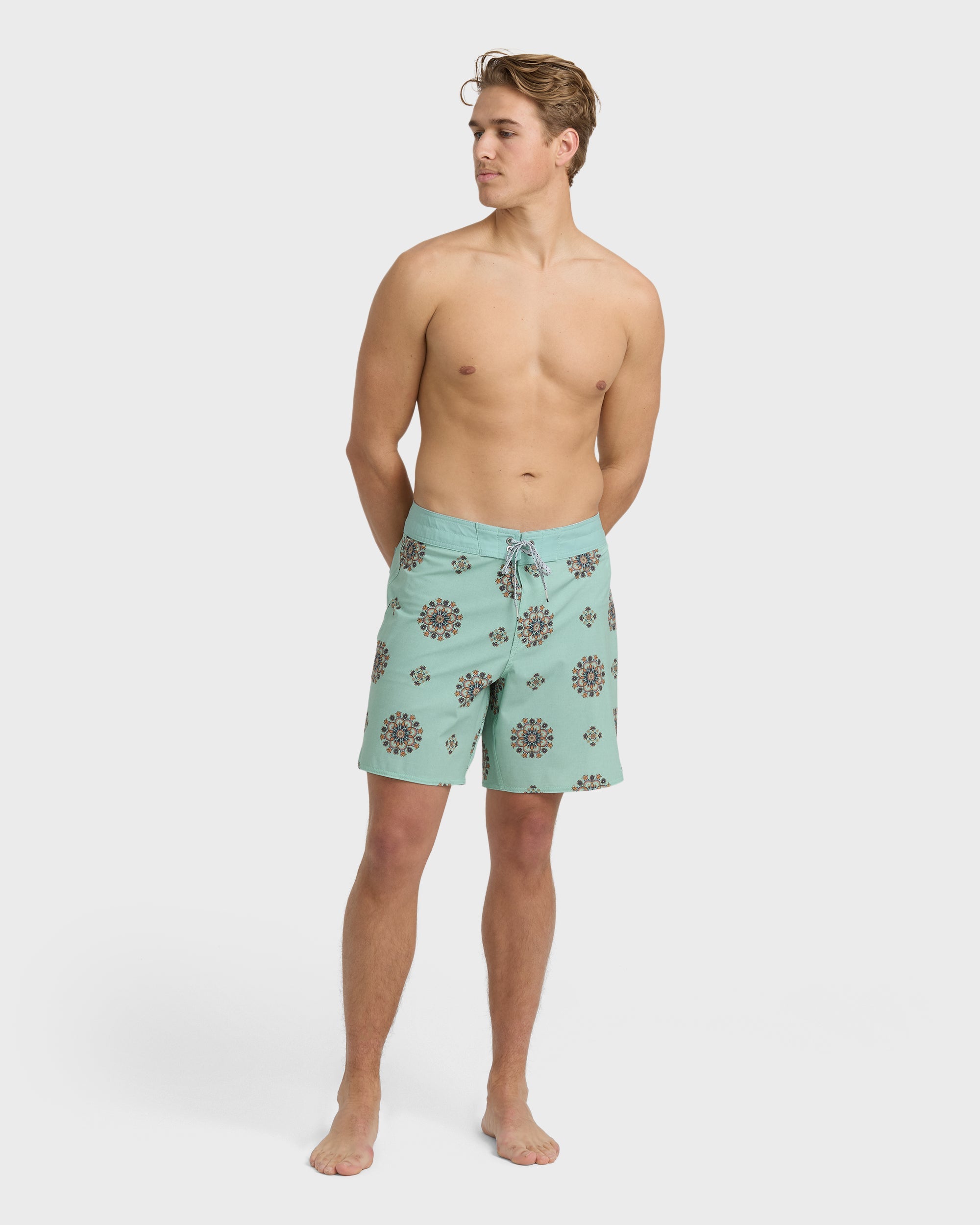 Good Times Pro Performance 18 Boardshorts - Seafoam