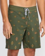Sundays Pro Performance 19 Boardshorts - Military