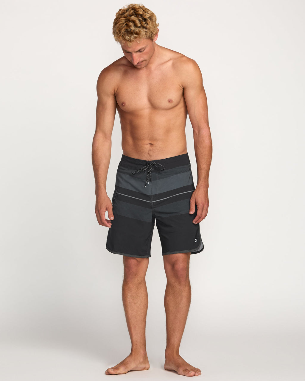 73 Pro Performance 18 Boardshorts - Black