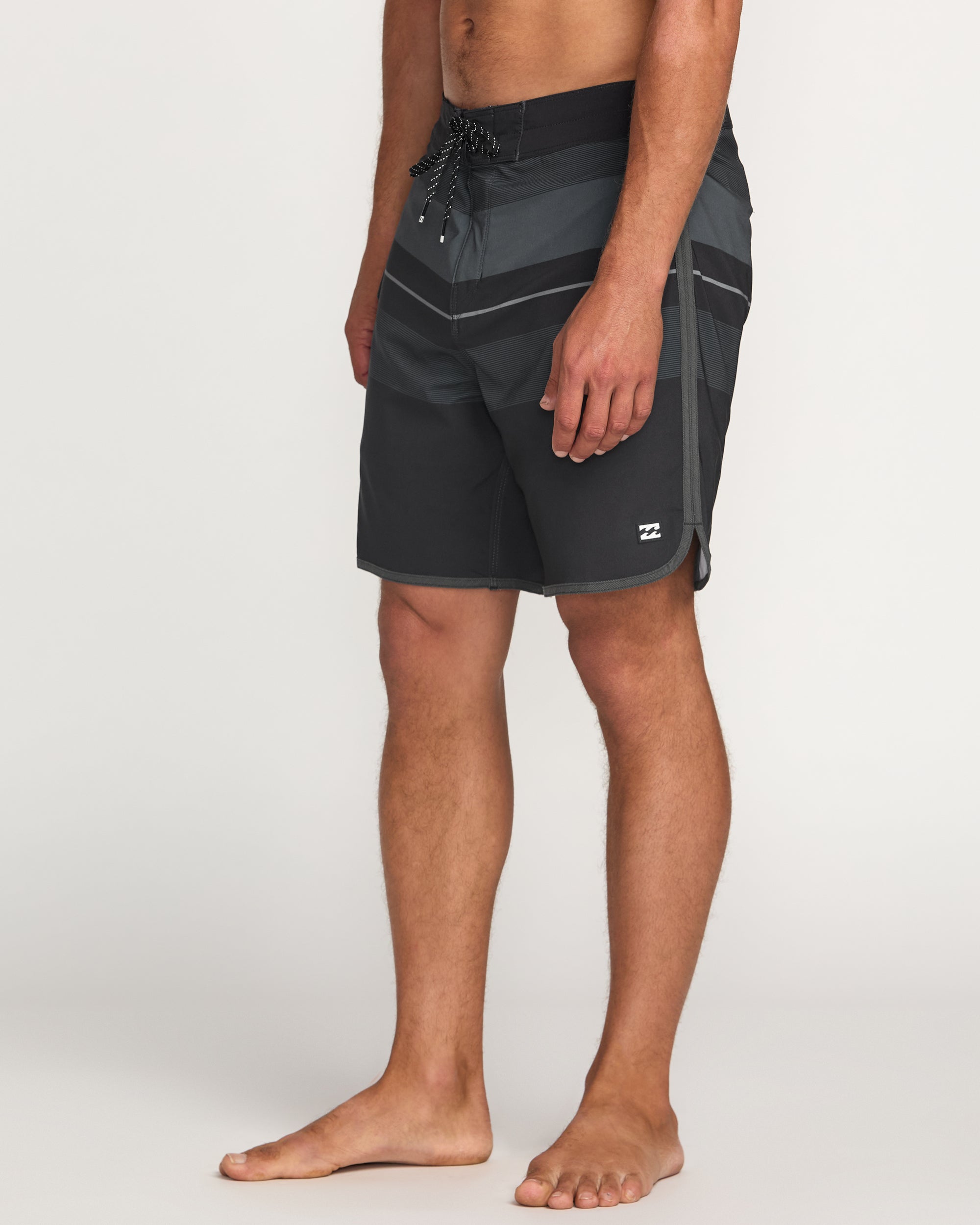 73 Pro Performance 18 Boardshorts - Black