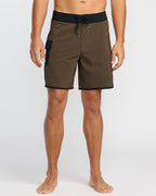 73 Pro Performance 18 Boardshorts - Dark Military