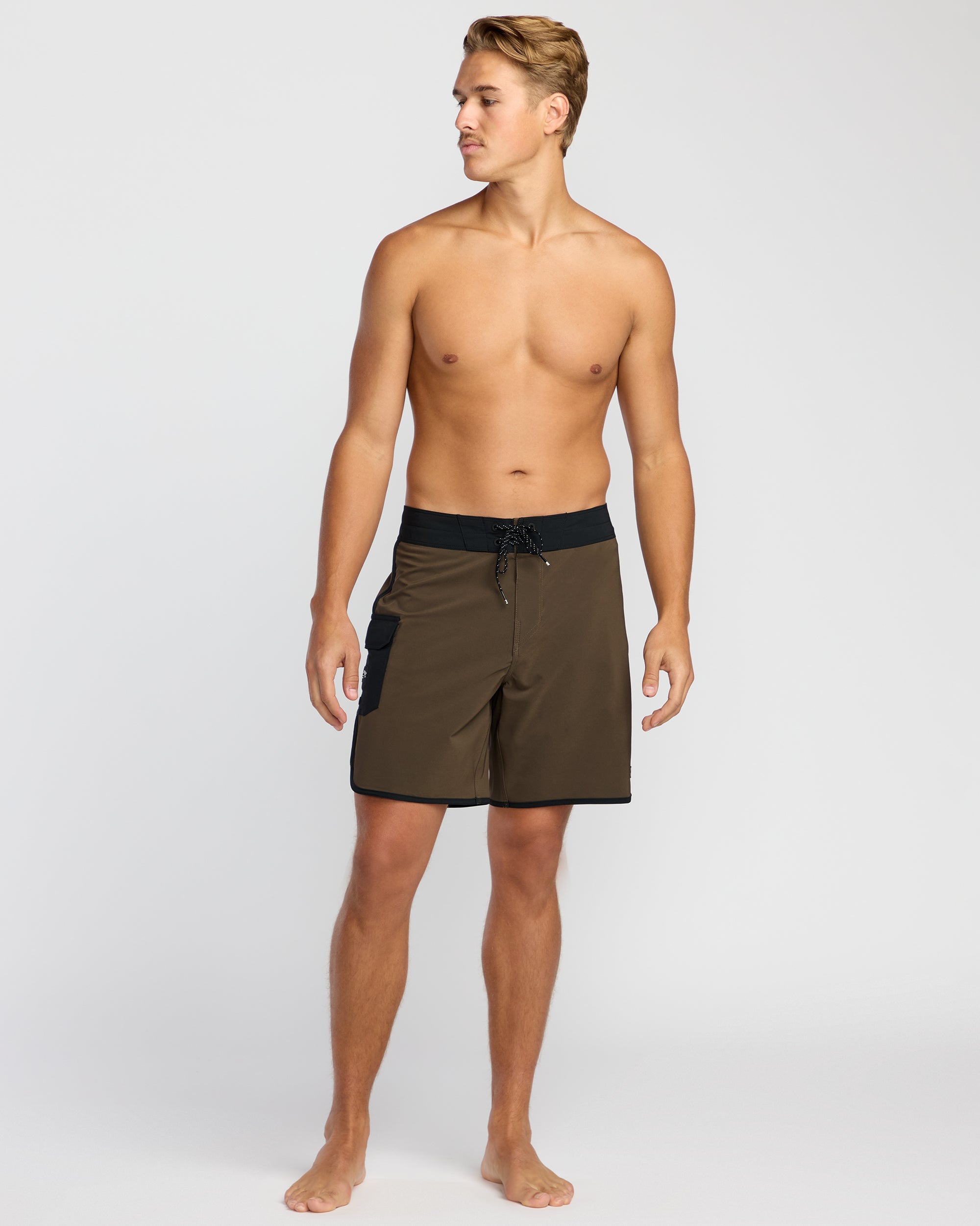 73 Pro Performance 18 Boardshorts - Dark Military