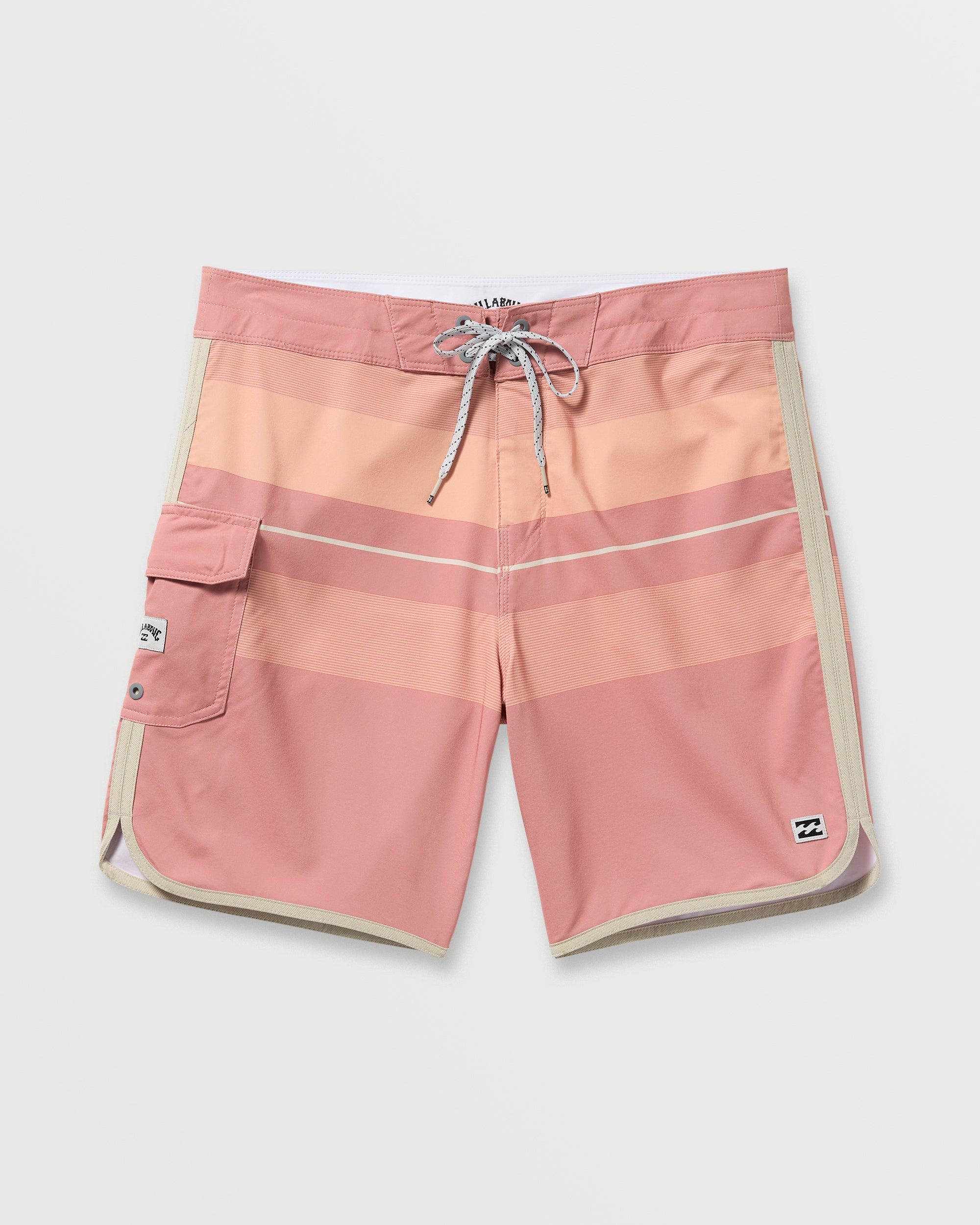 73 Pro Performance 18 Boardshorts - Dusty Pink