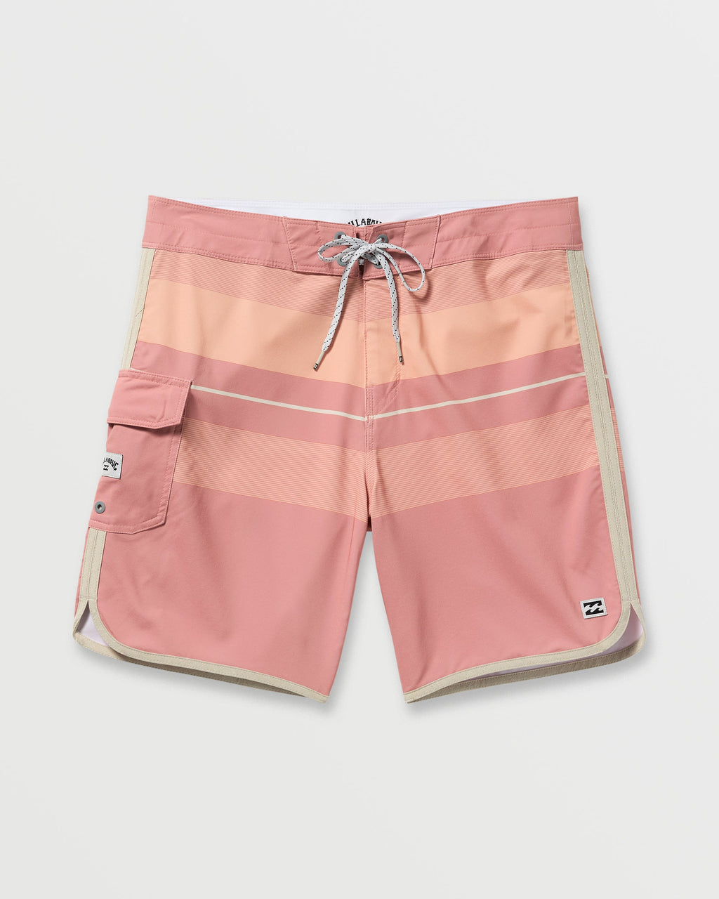 73 Pro Performance 18 Boardshorts - Dusty Pink