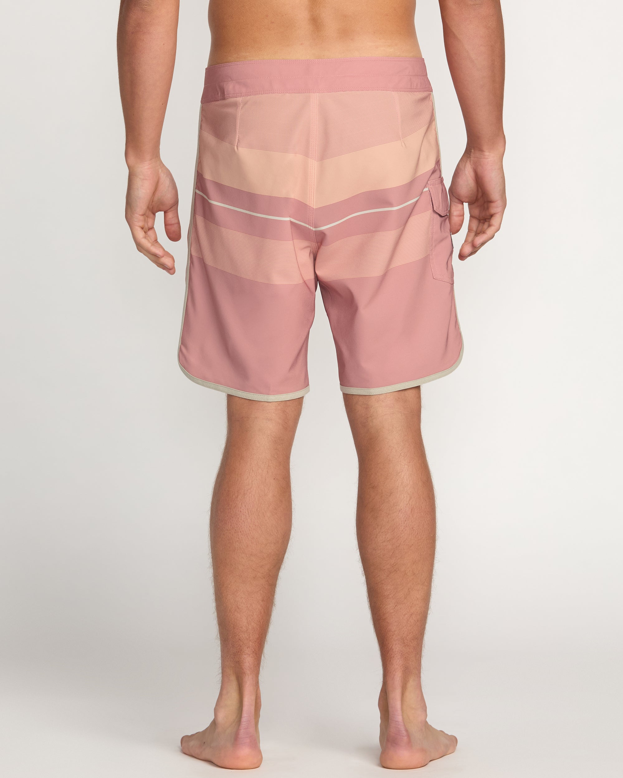 73 Pro Performance 18 Boardshorts - Dusty Pink