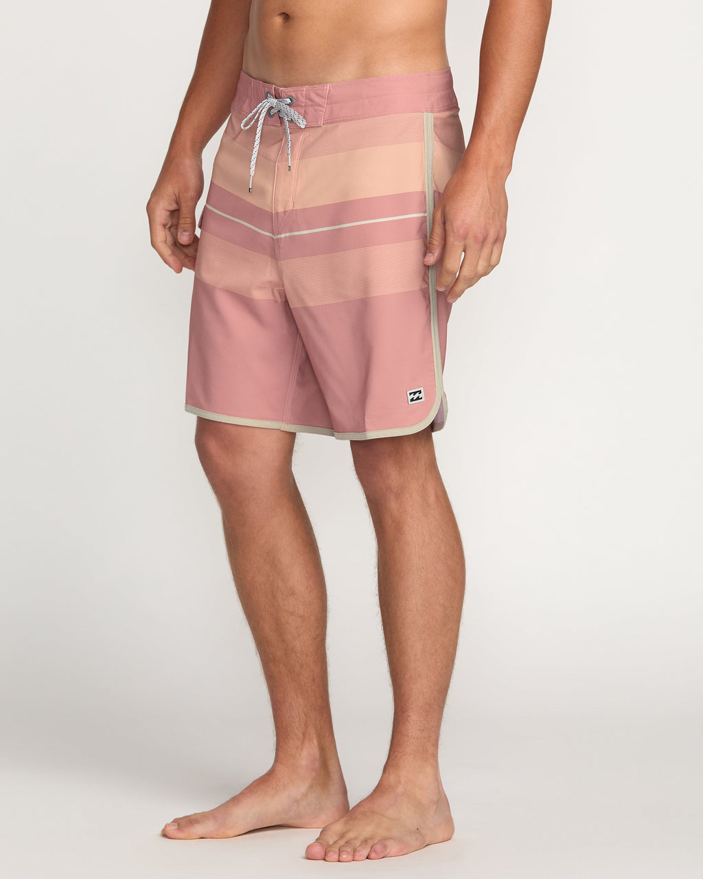 73 Pro Performance 18 Boardshorts - Dusty Pink