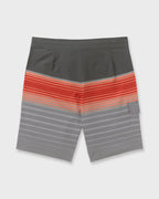All Day Stripe Pro Performance 20 Boardshorts - Sunset