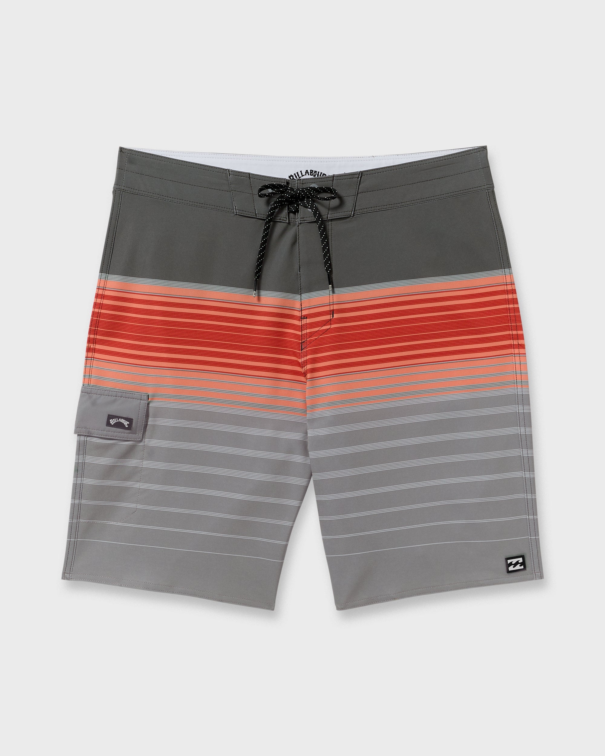 All Day Stripe Pro Performance 20 Boardshorts - Sunset