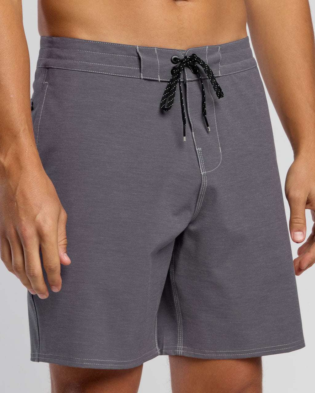 Every Other Day Lo Tide 18 Boardshorts - Gray Violet