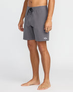 Every Other Day Lo Tide 18 Boardshorts - Gray Violet