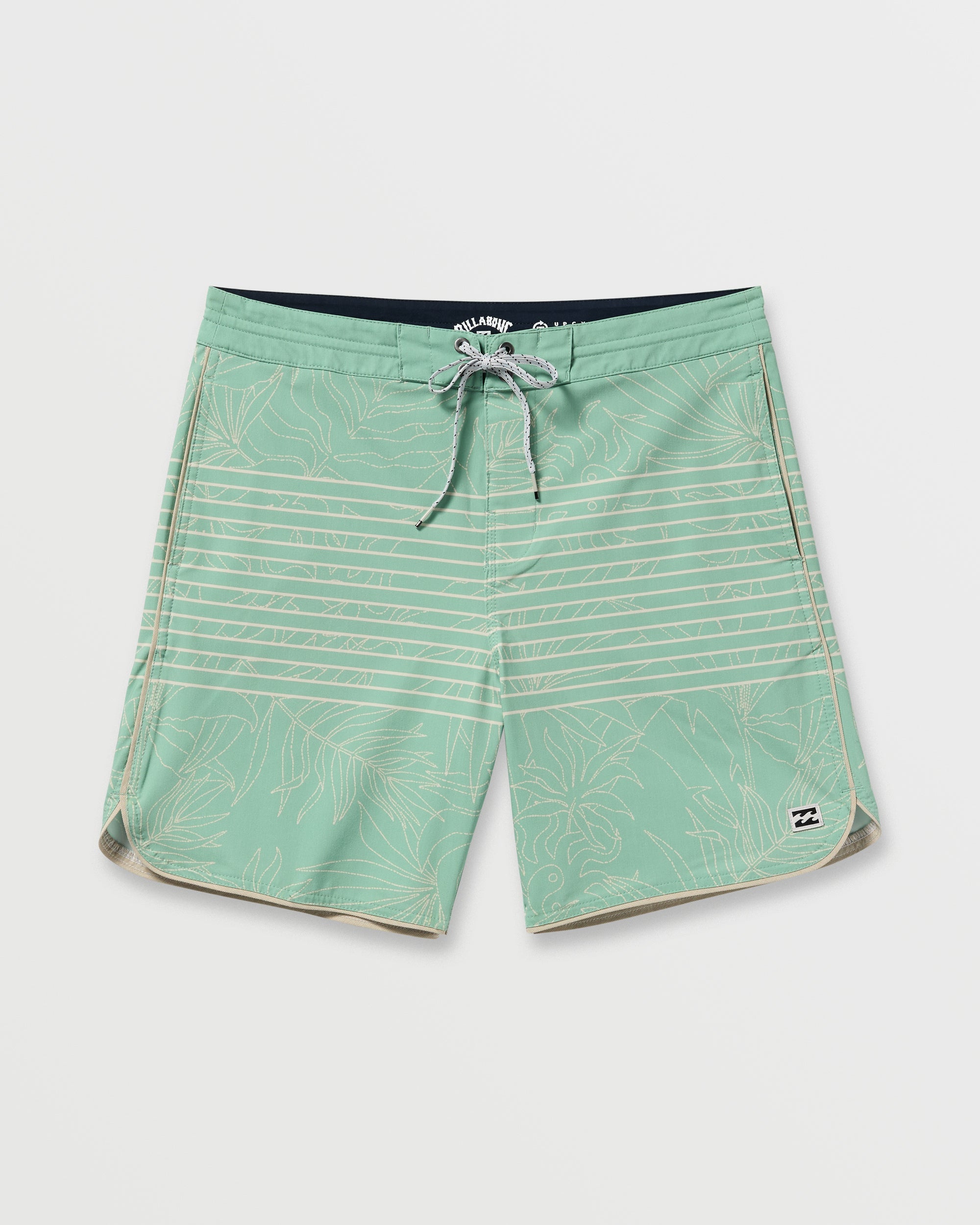 73 Lo Tide 18 Boardshorts - Mist Green