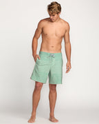 73 Lo Tide 18 Boardshorts - Mist Green