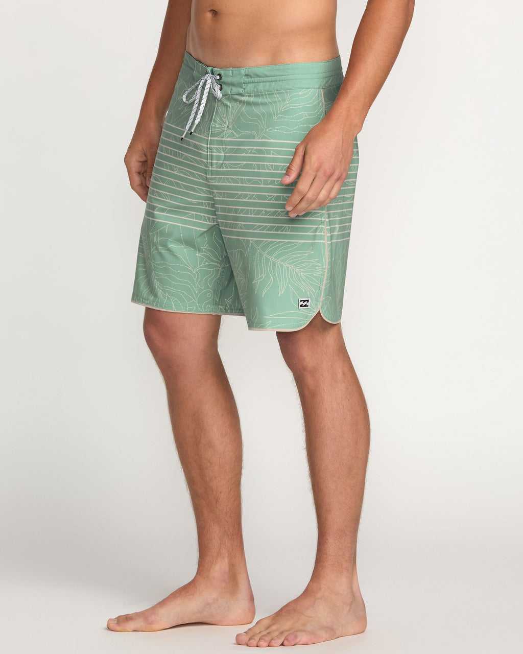 73 Lo Tide 18 Boardshorts - Mist Green