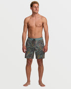Good Times Lo Tide 18 Boardshorts - Dark Slate