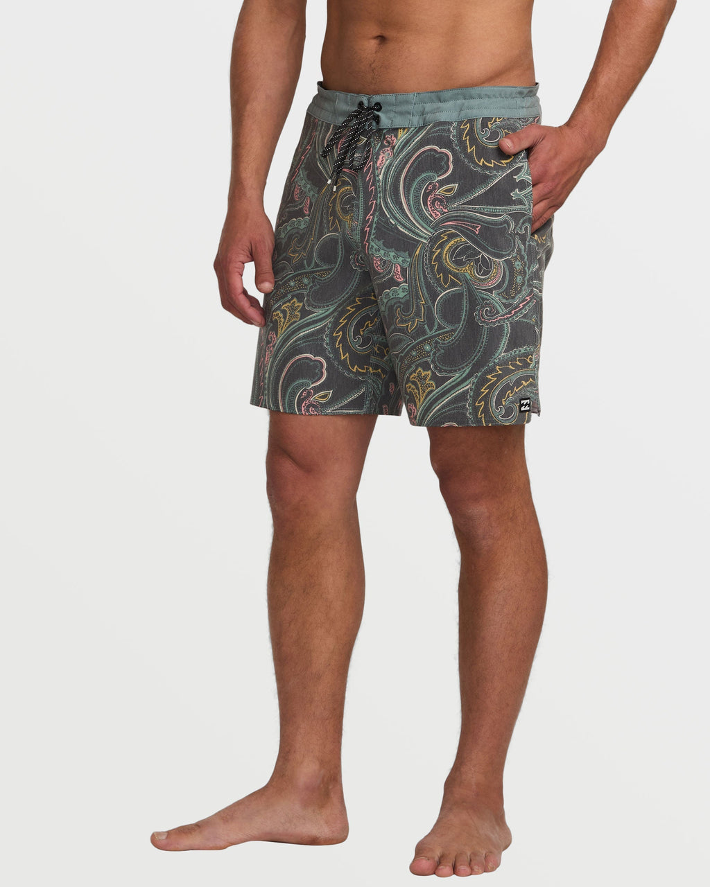 Good Times Lo Tide 18 Boardshorts - Dark Slate