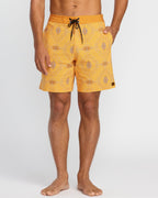 Good Times Lo Tide 18 Boardshorts - Dust Yellow