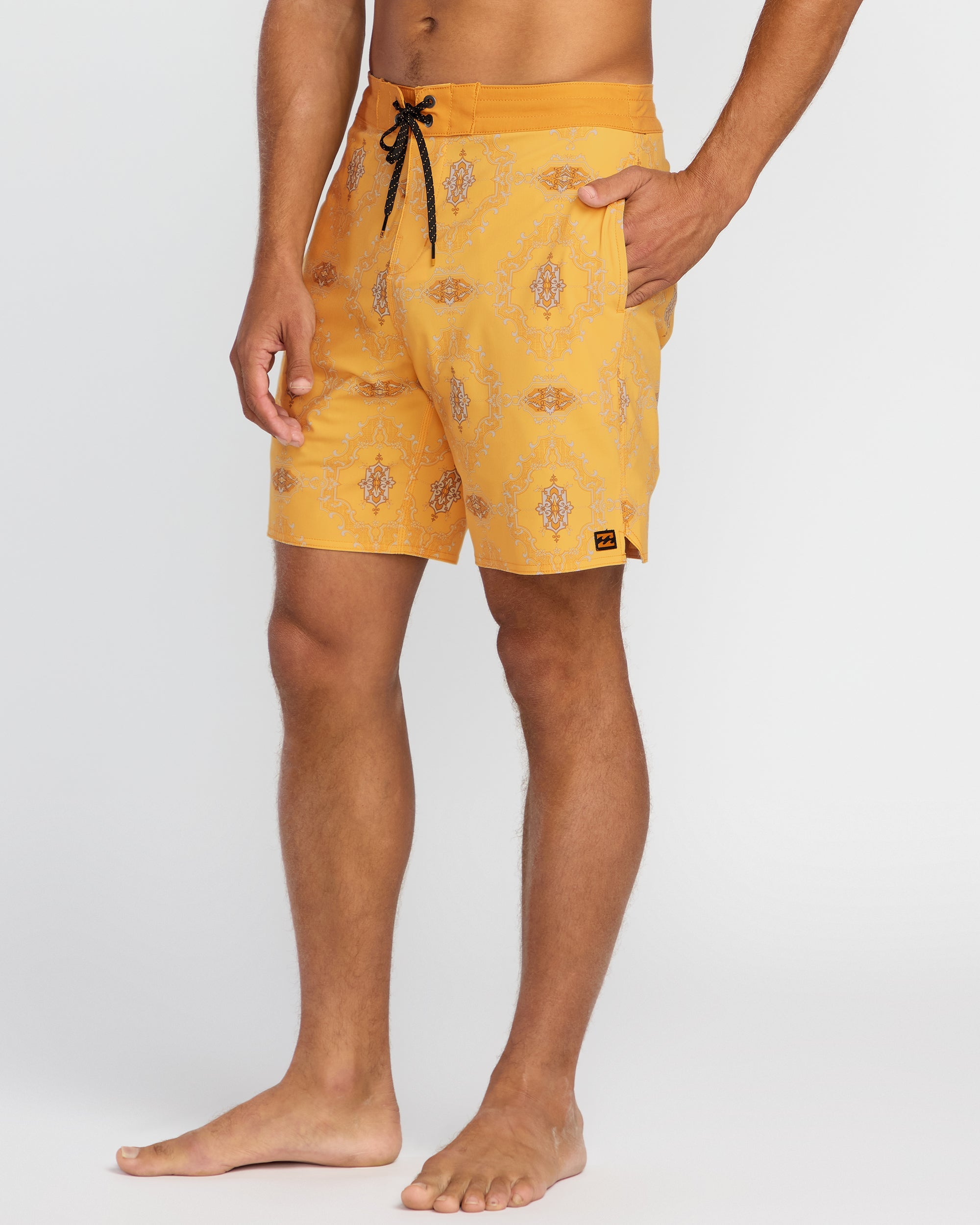 Good Times Lo Tide 18 Boardshorts - Dust Yellow