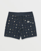 Good Times Lo Tide 18 Boardshorts - Navy