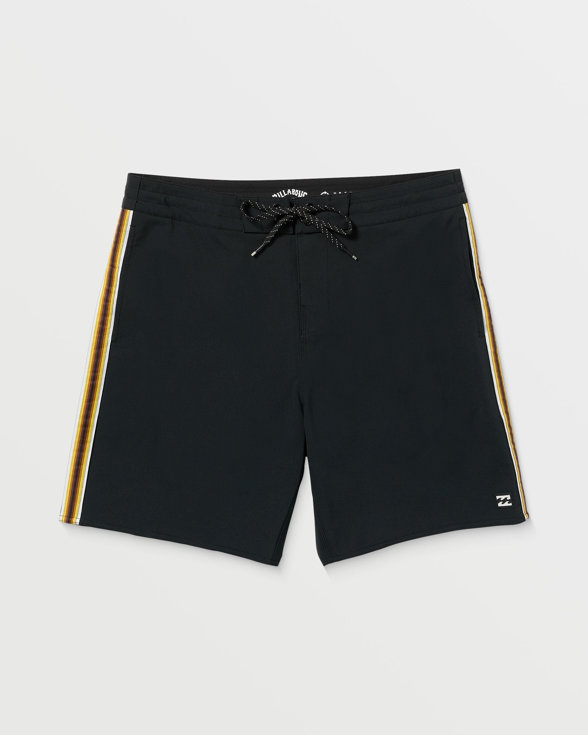 Wategos Lo Tide 19 Boardshorts - Black