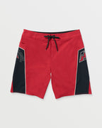 Straddie Pro Performance 20 Boardshorts - Scarlet