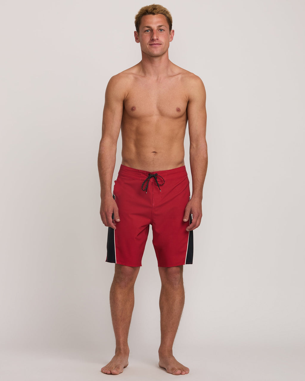 Straddie Pro Performance 20 Boardshorts - Scarlet