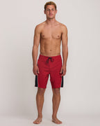 Straddie Pro Performance 20 Boardshorts - Scarlet
