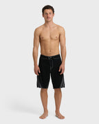 Fluid 2K Pro Performance 21 Boardshorts - Black White