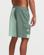 Sunshine Lo Tide 19 Boardshorts - Green Tea