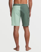 Sunshine Lo Tide 19 Boardshorts - Green Tea