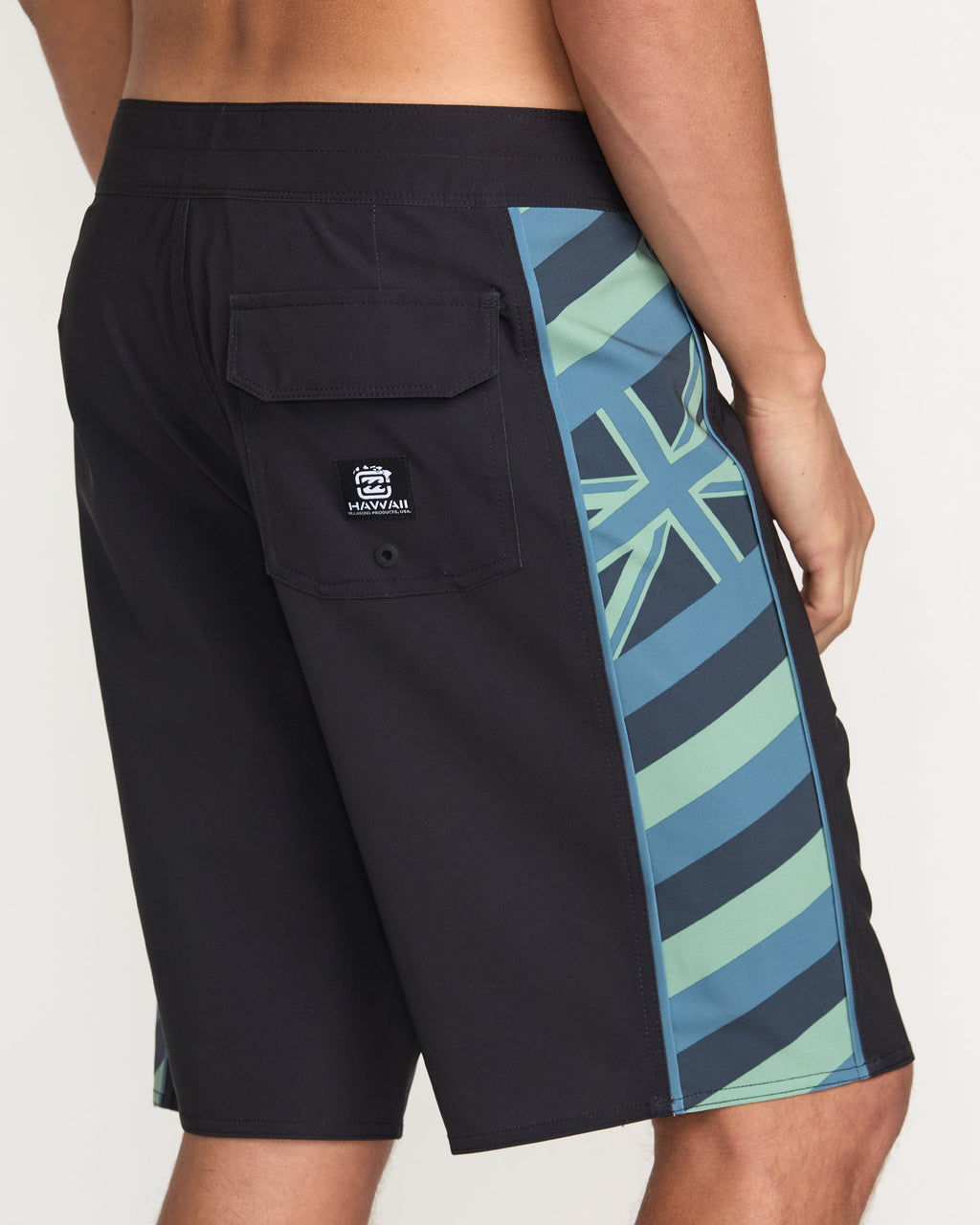 D Bah 2.0 Hi Pro Performance 19 Boardshorts - Washed Black